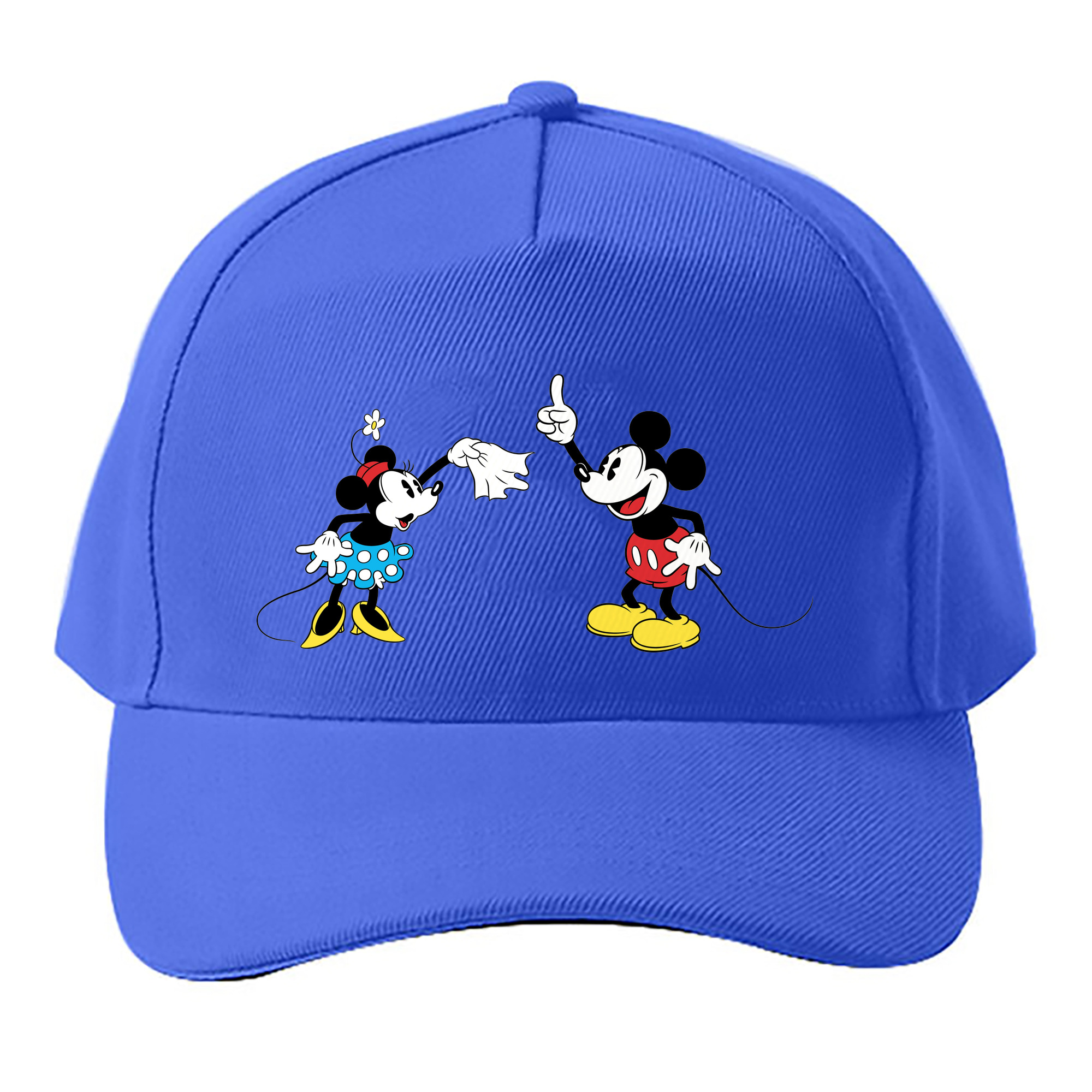 （画像用） ミッキーマウス Mickey Mouse ベースボールキャップ 綿100％ 男女兼用 帽子 スポーツ